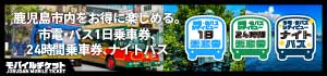 鹿児島市交通局 市電・市バス・シティビュー1日乗車券